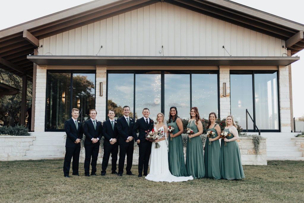 Texas Hill Country Wedding, Wedding Party