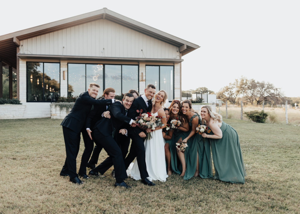 Texas Hill Country Wedding, Wedding Party